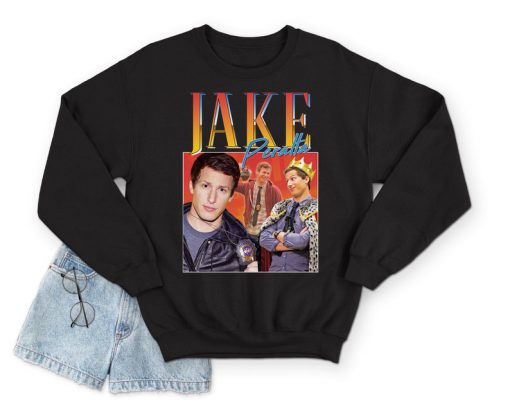 Jake Peralta Homage Sweatshirt Jumper Funny Gift Brooklyn Nine Show Retro 80's 90's Vintage