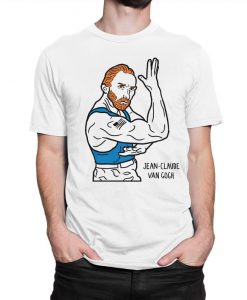 Jean-Claude Van Gogh Funny T-Shirt, Women's and Men's Sizes