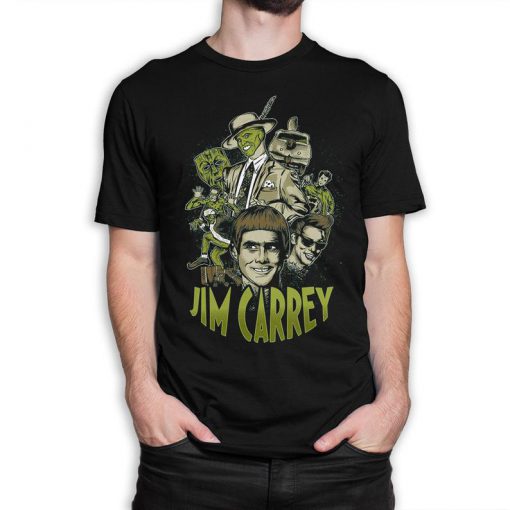 Jim Carrey Movies Original Art T-Shirt, Women's and Men's SizesJim Carrey Movies Original Art T-Shirt, Women's and Men's Sizes