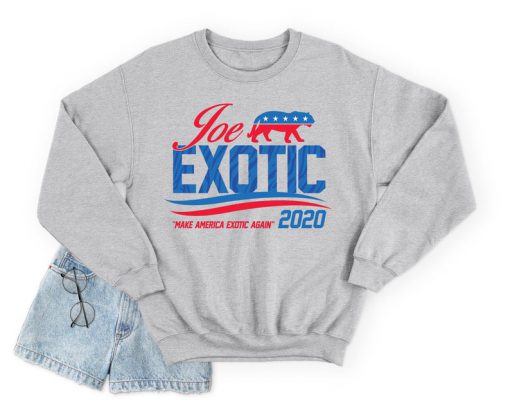 Joe Exotic For President 2020 Jumper Sweater Sweatshirt