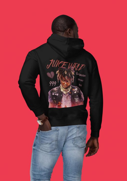 Juice WRLD Legends Never Die Hoodie Back