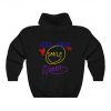 Juice WRLD and The Weeknd Smile Hoodie Back