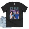 Kenau Reeves Homage T-shirt Top Shirt Tee Funny Film Icon 90's 80's Retro