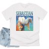 Lil Sebastian Homage T-shirt Top Shirt Tee Funny Parks and Recreation Show 90's 80's Rec