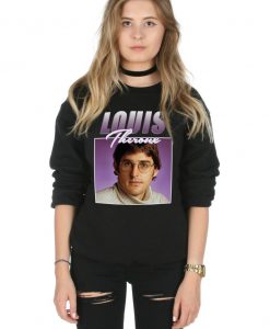 Louis Theroux Sweatshirt Sweater Jumper Top Fashion Blogger Tumblr Retro 90's Bae