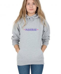 Maknae Hoody Hoodie Top Fashion Blogger Kpop Slogan Kawaii