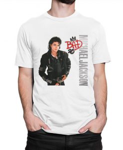 Michael Jackson Bad T-Shirt, Women's and Men's Sizes