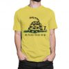 Oh Please Tread On Me Libertarian Flag T-Shirt