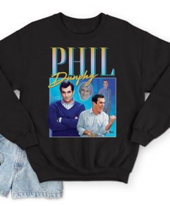 Phil Dunphy Homage Sweatshirt Jumper Funny Gift Modern Retro 80's 90's Philip Humphrey