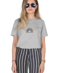 Radiate Positivity T-shirt Top Shirt Tee Fashion Rainbow Positive