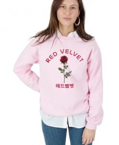 Red Velvet Sweatshirt