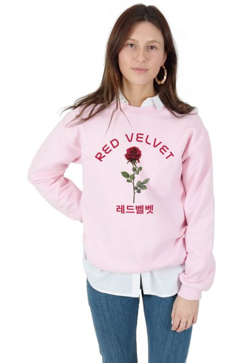 Red Velvet Sweatshirt