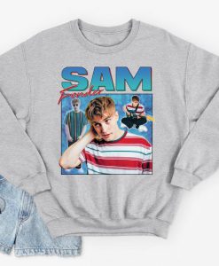 Sam Fender Homage Sweatshirt Jumper Retro 90's Party Vintage Men's Women's