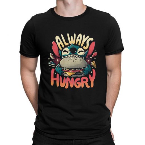 Stitch Always Hungry T-Shirt, Lilo and Stitch Funny Tee