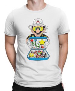 Super Mario in Fear and Loathing in Las Vegas T-Shirt