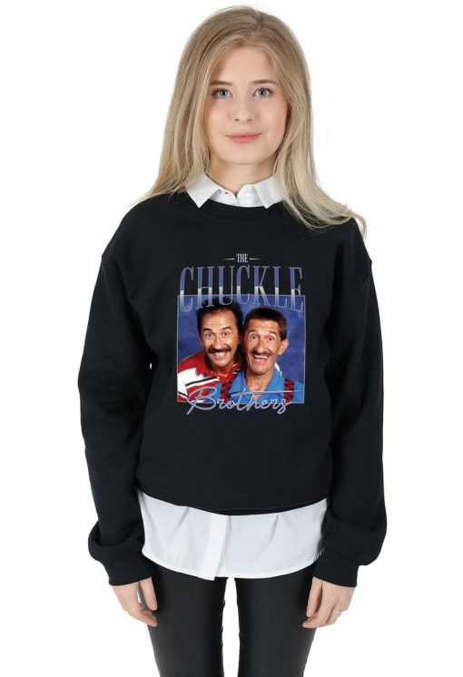 The Chuckle Brothers Homage Sweatshirt Sweater Jumper Top 90's Uk Show To Me To You