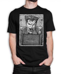 The Joker Mugshot T-Shirt, Women's and Men's Sizes