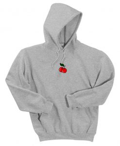 Unisex Cute Small Cherry Hoodie