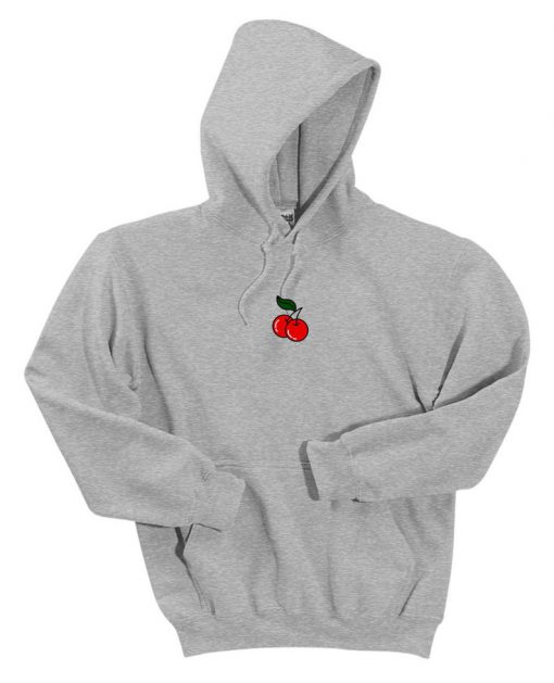 Unisex Cute Small Cherry Hoodie