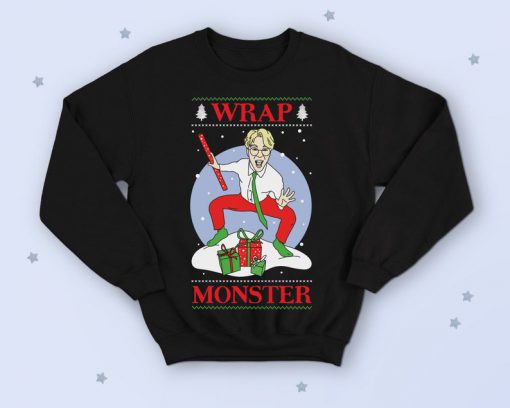 Wrap Monster Christmas Sweater Jumper Funny Kpop RM Rap Monster Kpop Fangirl Cute Kawaii