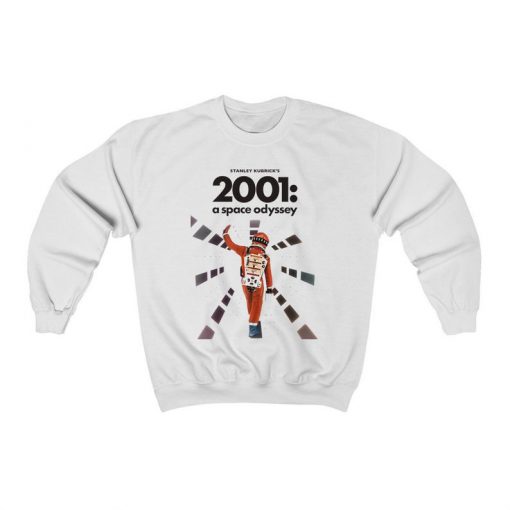 2001 A Space Odyssey (1968) Sweatshirt, 60s Sci-Fi Movie, Adult Mens & Womens