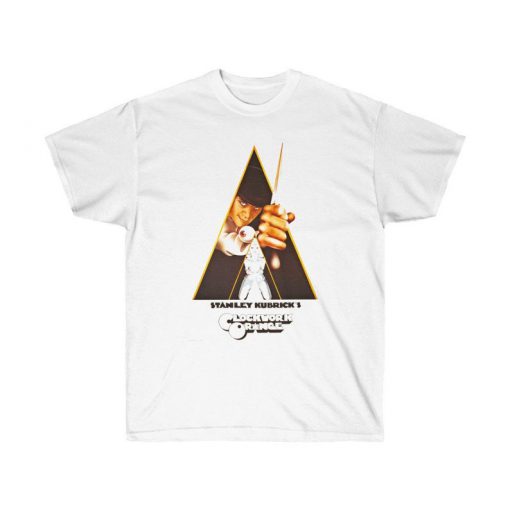 A Clockwork Orange (1971) T-Shirt, Stanley Kubrick Film, Mens and Womens Tee