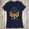 Alien Prometheus Weyland Yutani Logo Sci Fi Film Building Worlds Unofficial T-Shirt