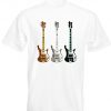 Bass Guitar Full Colour T Shirt