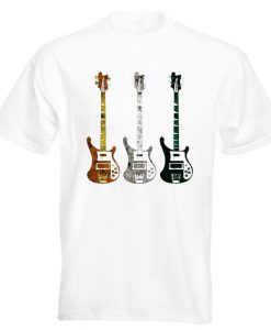 Bass Guitar Full Colour T Shirt