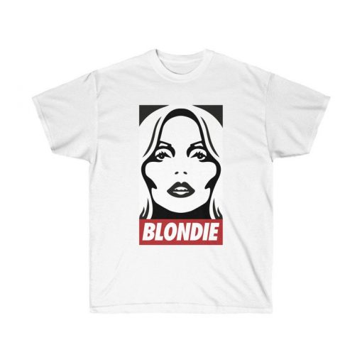 Blondie Debbie Harry T-Shirt, Mens and Womens Adult Tee, Blondie Band Merch