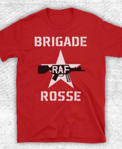 Brigade Rosse As Worn By Joe Strummer Punk Singer Guitarist Unofficial T-Shirt