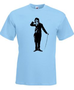 Charlie Chaplin T Shirt Laurel and Hardy Buster Keaton