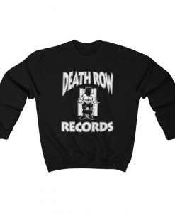 Death Row Records Logo Unisex Sweatshirt, Death Row Records Merch