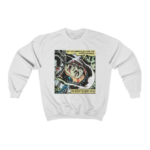 Desert Sessions Volume 3 Sweatshirt, Set Co-ordinates For The White Dwarf, Unisex Retro Music Sweater