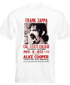 Frank Zappa Gig Poster T Shirt