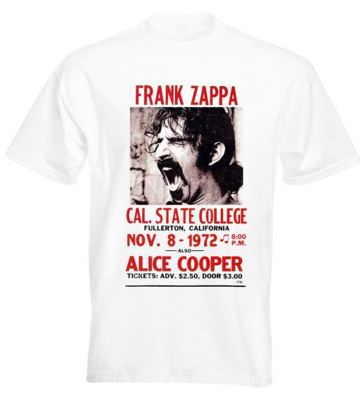 Frank Zappa Gig Poster T Shirt