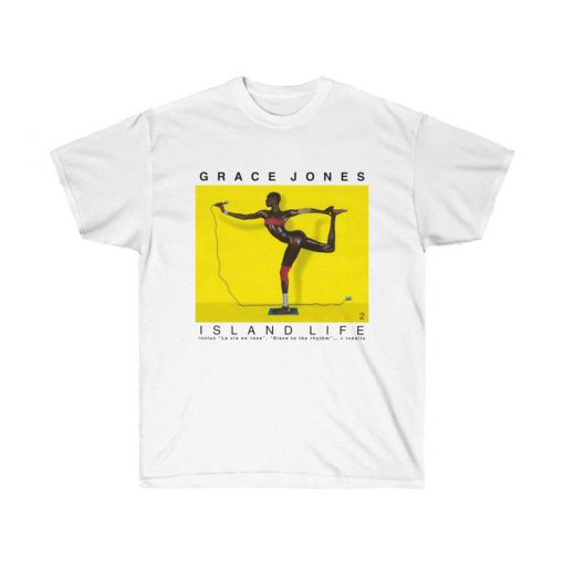 Grace Jones Island Life T-Shirt, Mens and Womens Tee