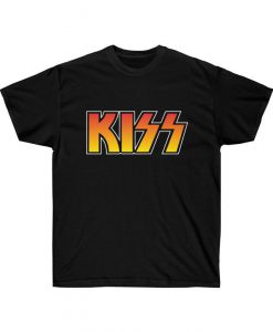 Kiss Color Logo Unisex T-Shirt, Kiss Rock Band Merch