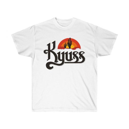 Kyuss Rock Band T-Shirt, Stoner Rock, Desert Rock, Womens Mens Retro Tee