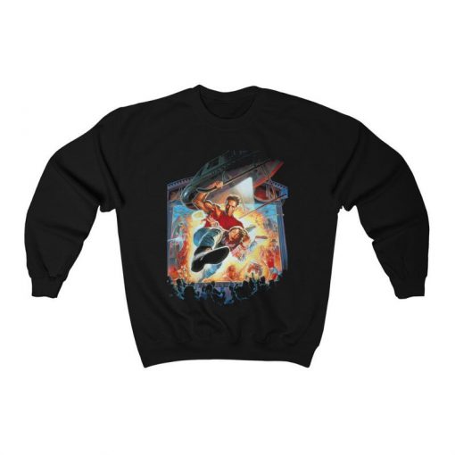 Last Action Hero (1993) Sweatshirt, Retro Arnold Schwarzenegger Film, Unisex