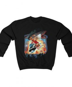 Last Action Hero (1993) Sweatshirt, Retro Arnold Schwarzenegger Film, Unisex Sweater