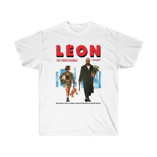 Leon The Professional (1994) Tee, Léon the Professional Film, Womens Mens Retro T-Shirt