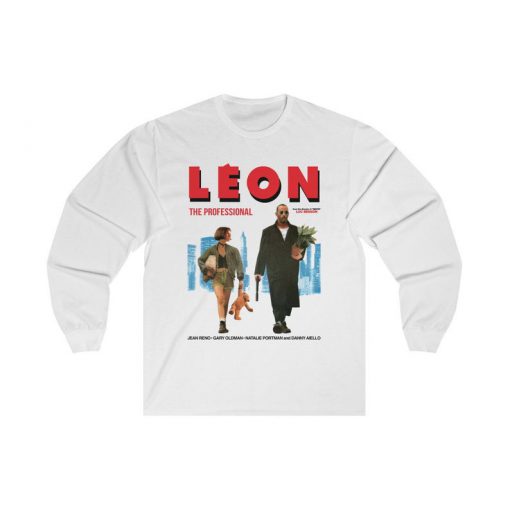 Leon The Professional (1994) Tee, Léon the Professional Film, Womens Mens sweatshirt