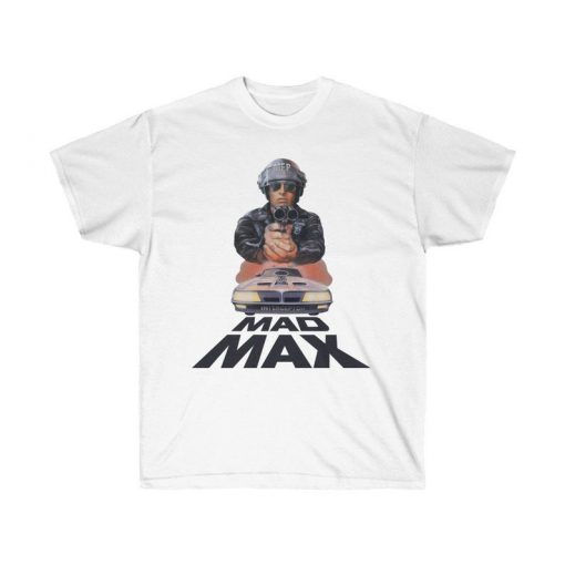 Mad Max (1978) Tee, 70's Action Film, Womens Mens Movie Retro T-Shirt