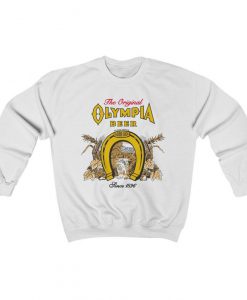 Olympia Beer Sweatshirt, Retro Olympia Beer Jumper, Mens Womens Sweater