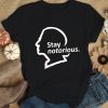 Ruth Bader Ginsburg Shirt, RBG Shirt, Notorious RBG Shirt, Feminism Shirt, Women's Rights Shirt, Peace Love RBG, Stay Notorious Shirt