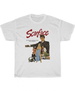 Scarface T-Shirt (1983), He Loved The American Dream Top, Adults Mens & Womens Tee