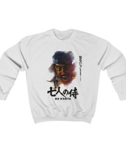 Seven Samurai (1954) Japanese Sweatshirt, 50's Akira Kurosawa Film, Womens Mens Jumper