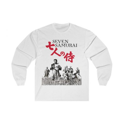 Seven Samurai (1954) Japanese Tee, 50's Samurai Movie, Mens Womens Sweatshirt