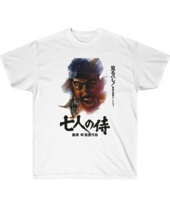 Seven Samurai (1954) Japanese Tee, 50's Samurai Movie, Womens Mens Retro T-Shirt